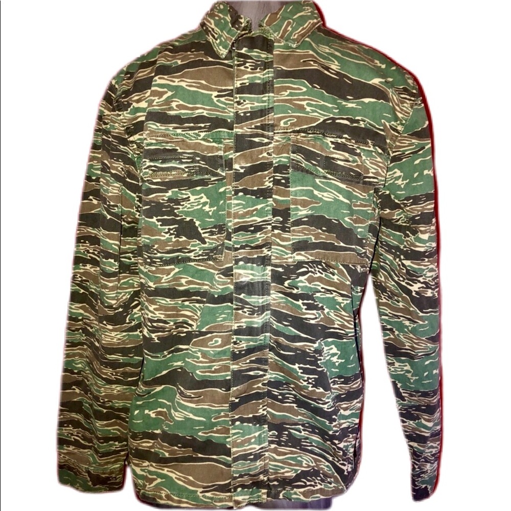 Zara Man Camouflage Jacket. - Picture 1 of 6